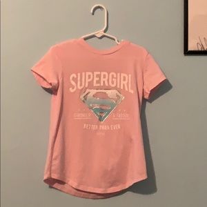 Supergirl shirt kids/teens